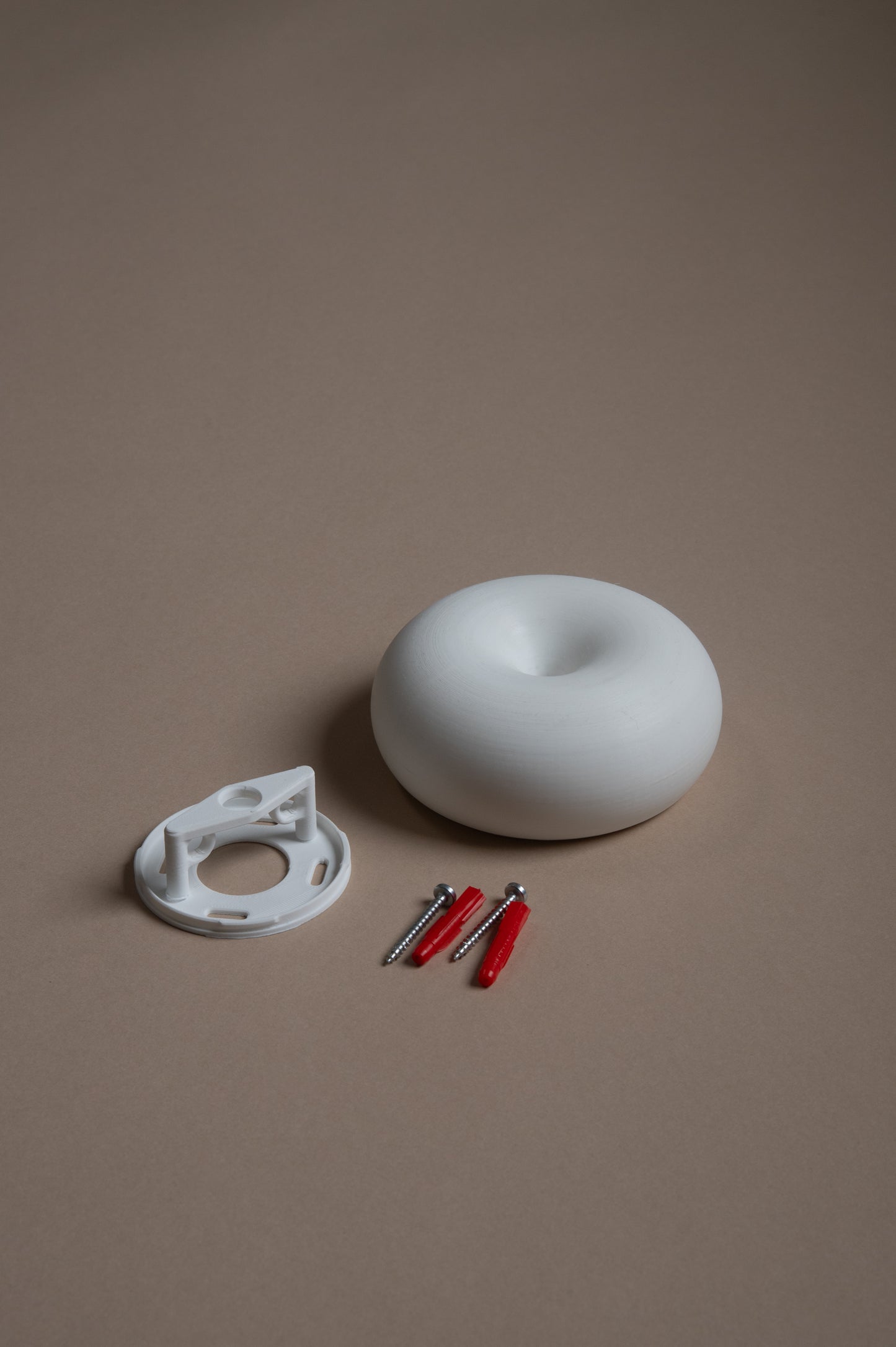 Round 1 - Lighting canopy - White