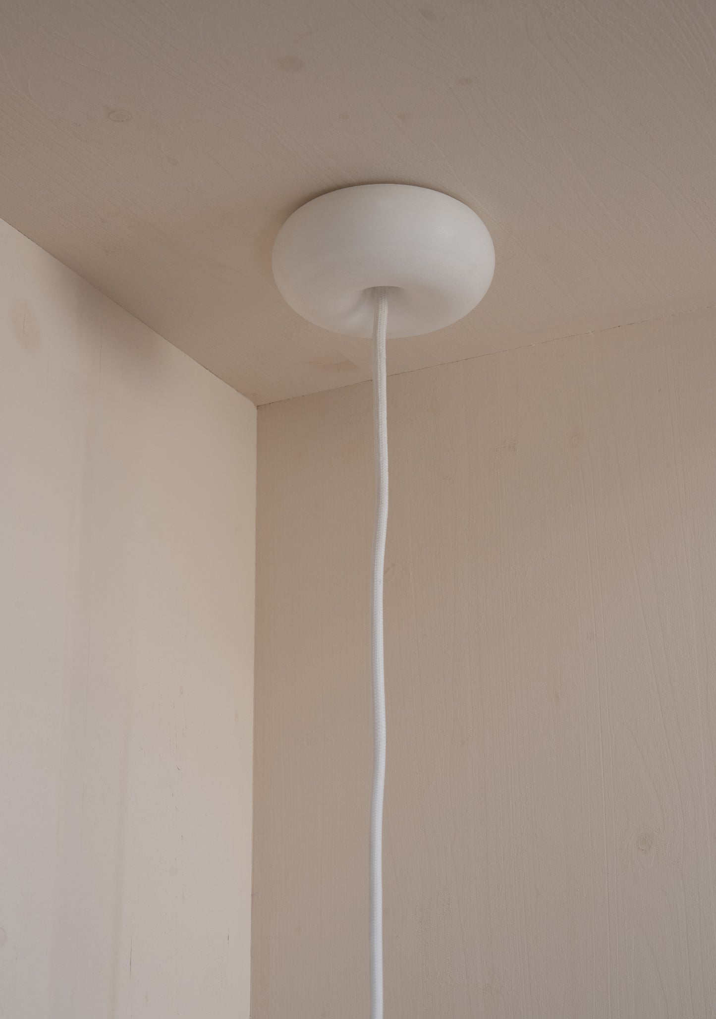 Round 1 - Lighting canopy - White